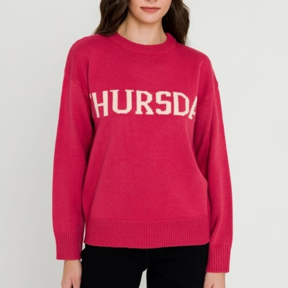 Wednesday/Tuesday Motif Sweater - Picture 11 of 11